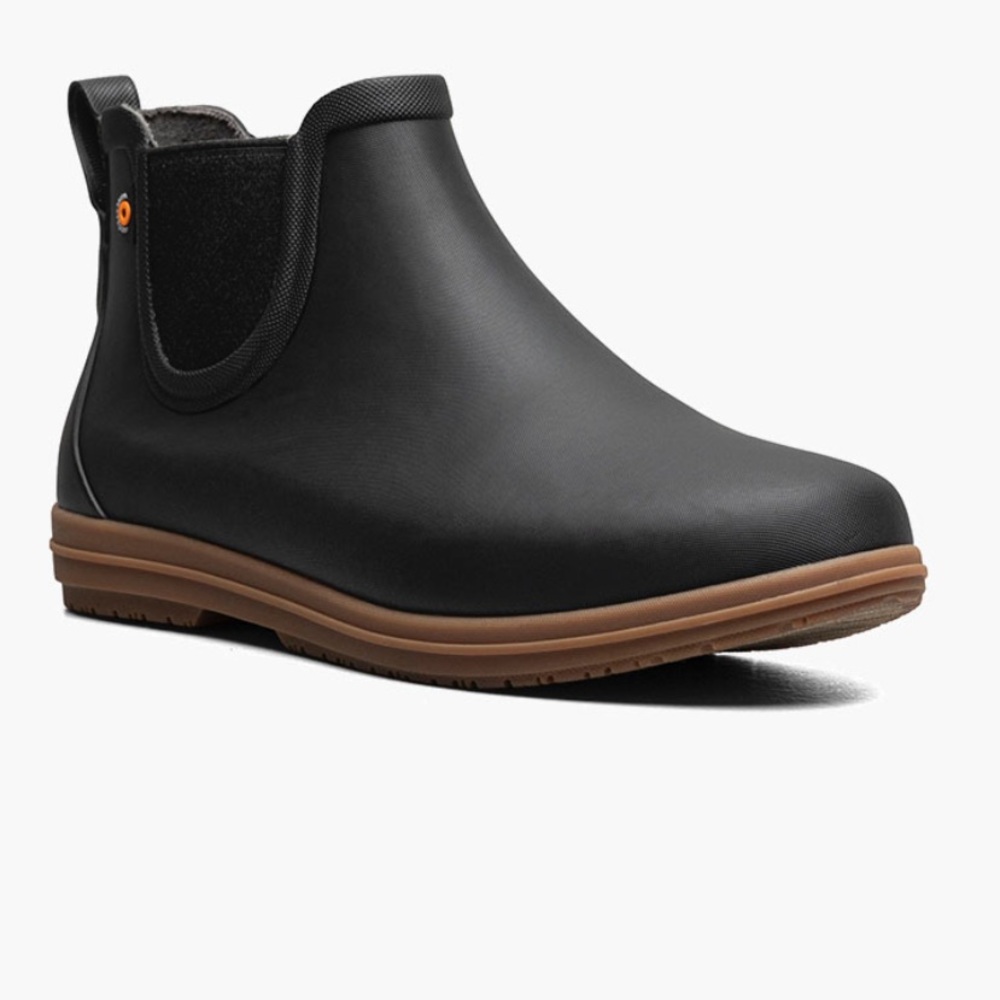 Bogs Black Sweetpea Winter & Rain Chelsea Boots